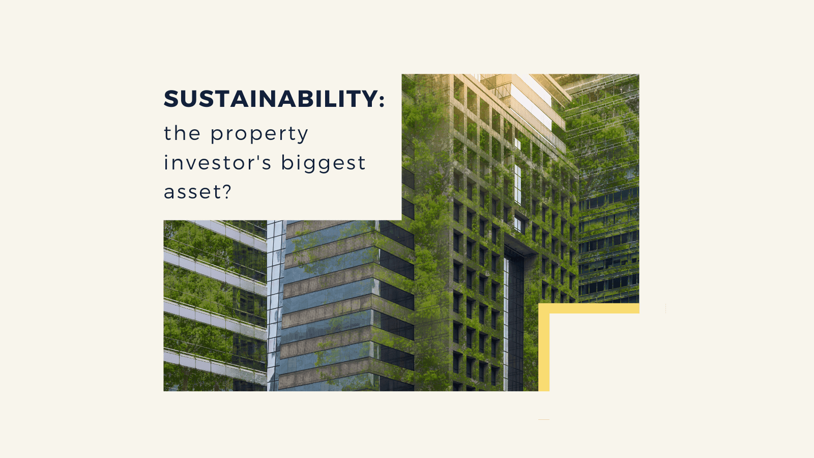  Sustainability: the property investor's biggest asset?